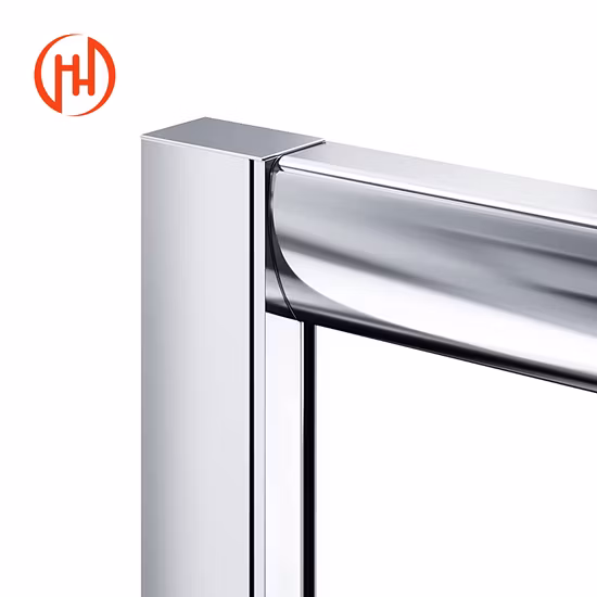 Heißer Verkauf Einfaches Design Home Badezimmer Schiebeglas Dusche Dampfbad Rahmen