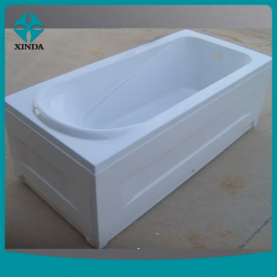 Acryl-Eckbadewanne, Massage-Whirlpool-Badewanne für 2 Personen