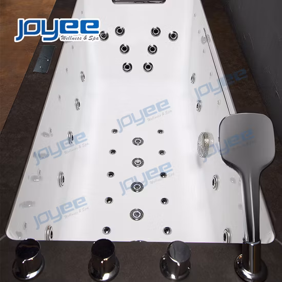 Großhandel 1 Person Indoor 1000 mm Acryl einfache Art langlebige wirtschaftliche kleine Badewanne mit Griffen für Sanitärartikel